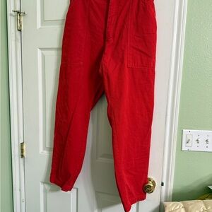 Big Bud Press Vibrant Red Pants